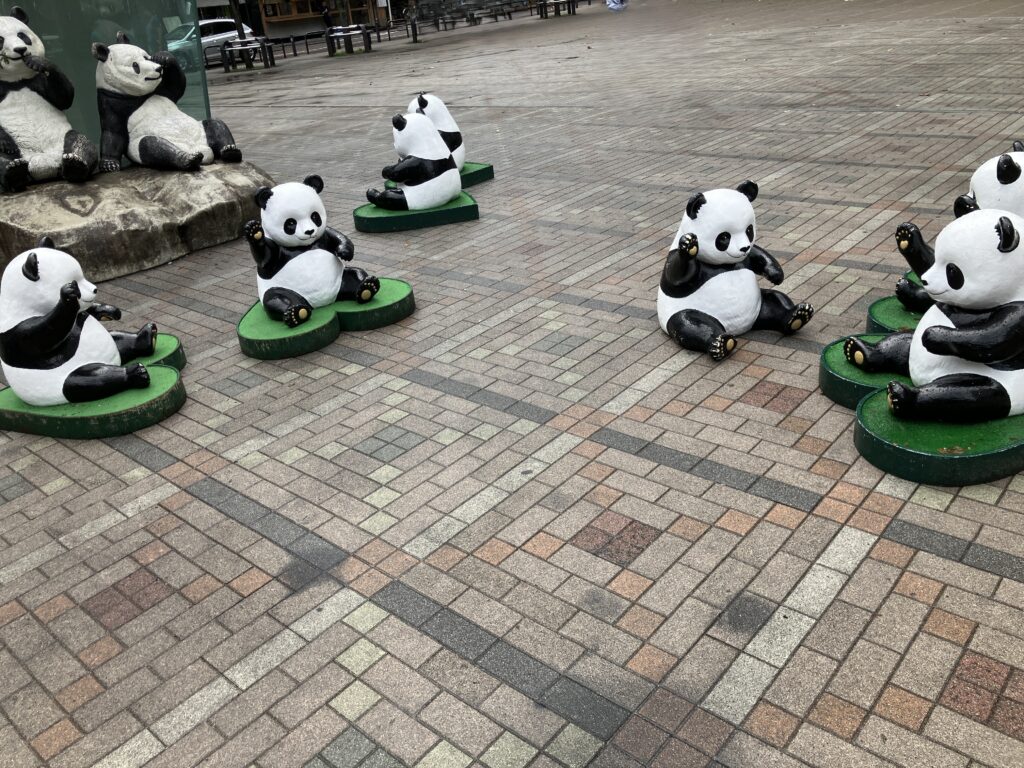 パンダ広場