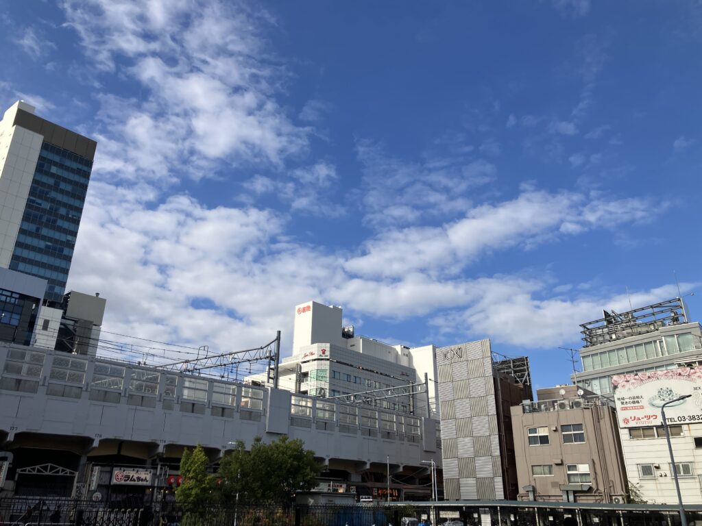 こんごう庵さんの前から