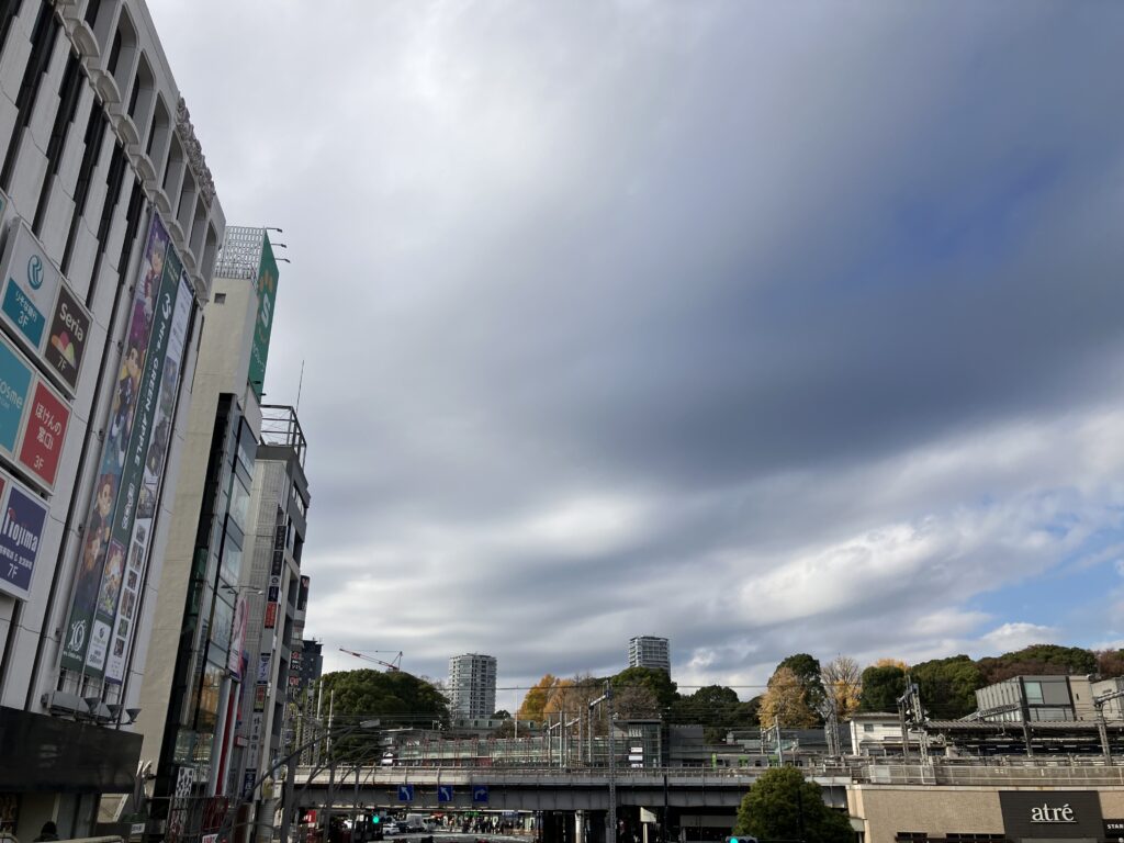 上野駅前まで来ました。
