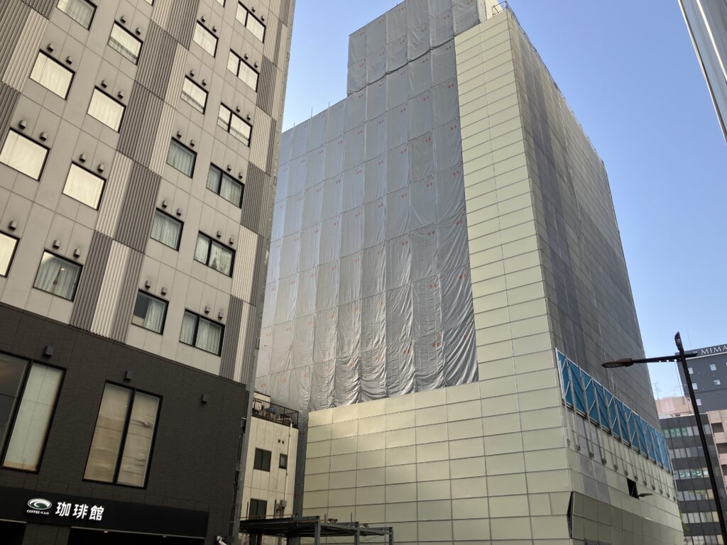 三菱ＵＦＪ信託銀行さんが入っていたビル。