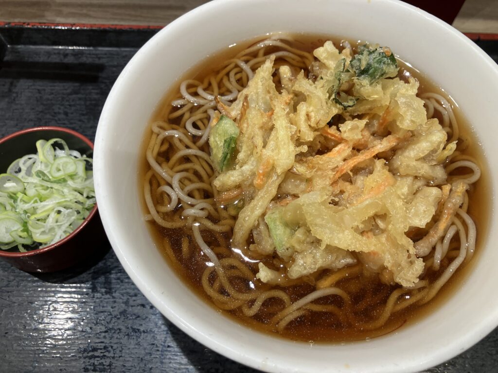 かき揚げ蕎麦