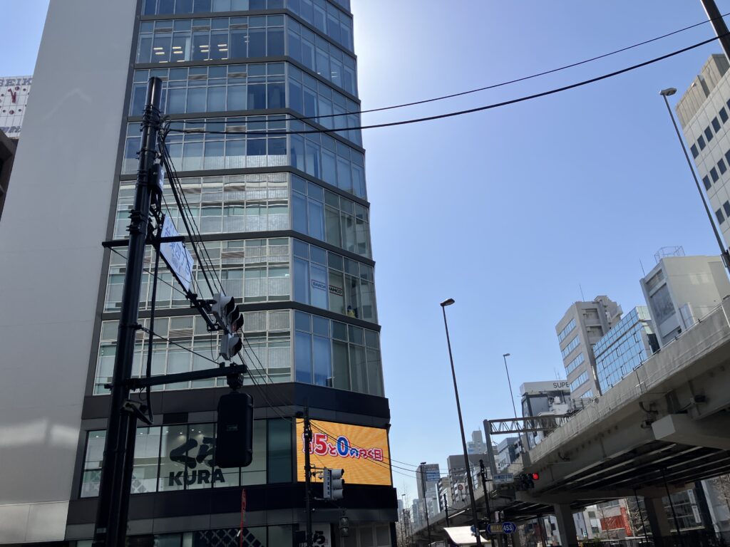 多慶屋さんの新ビル