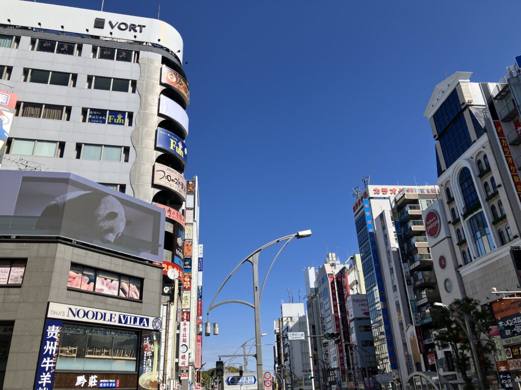 中央通りの様子