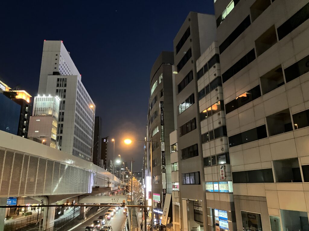 昭和通りの様子