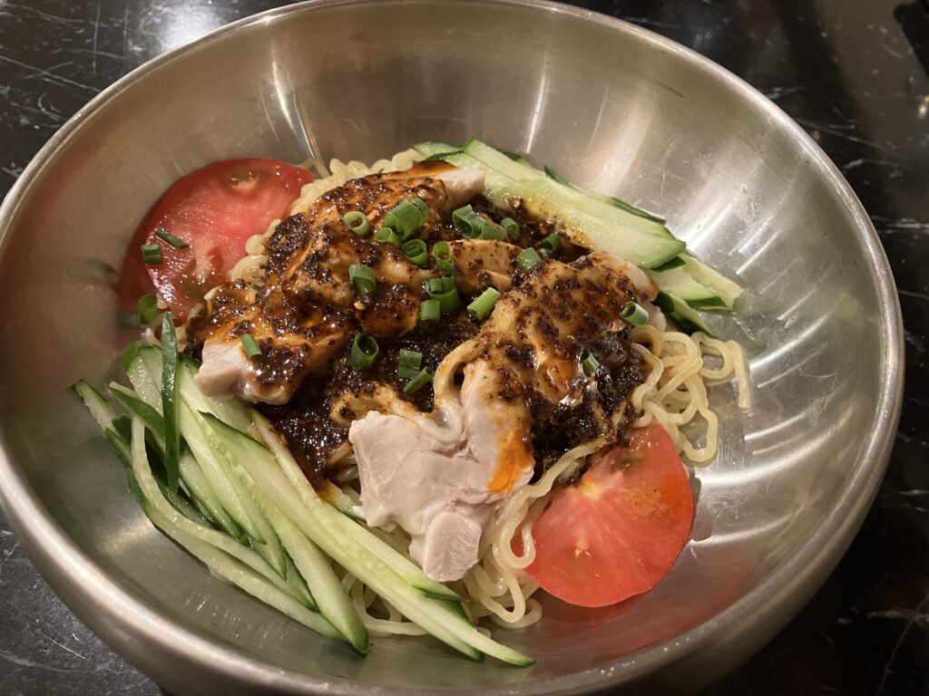 バンバンジー冷麺