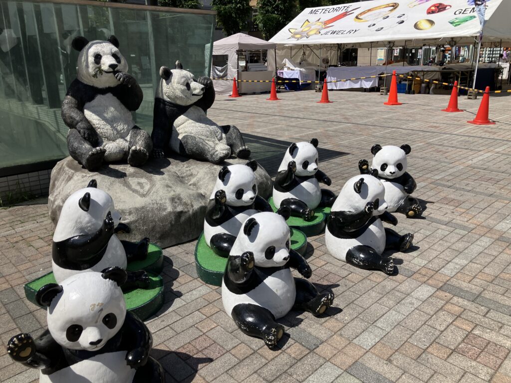 パンダ広場
