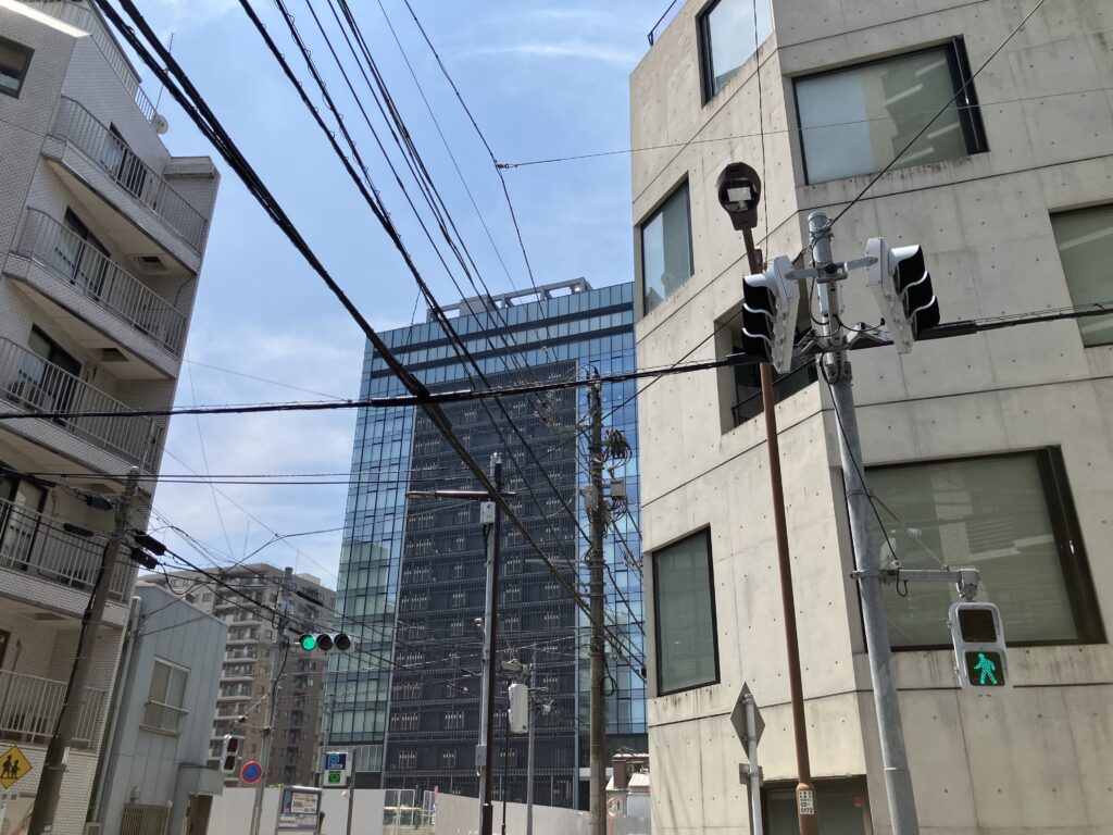 消防署や市役所の近辺