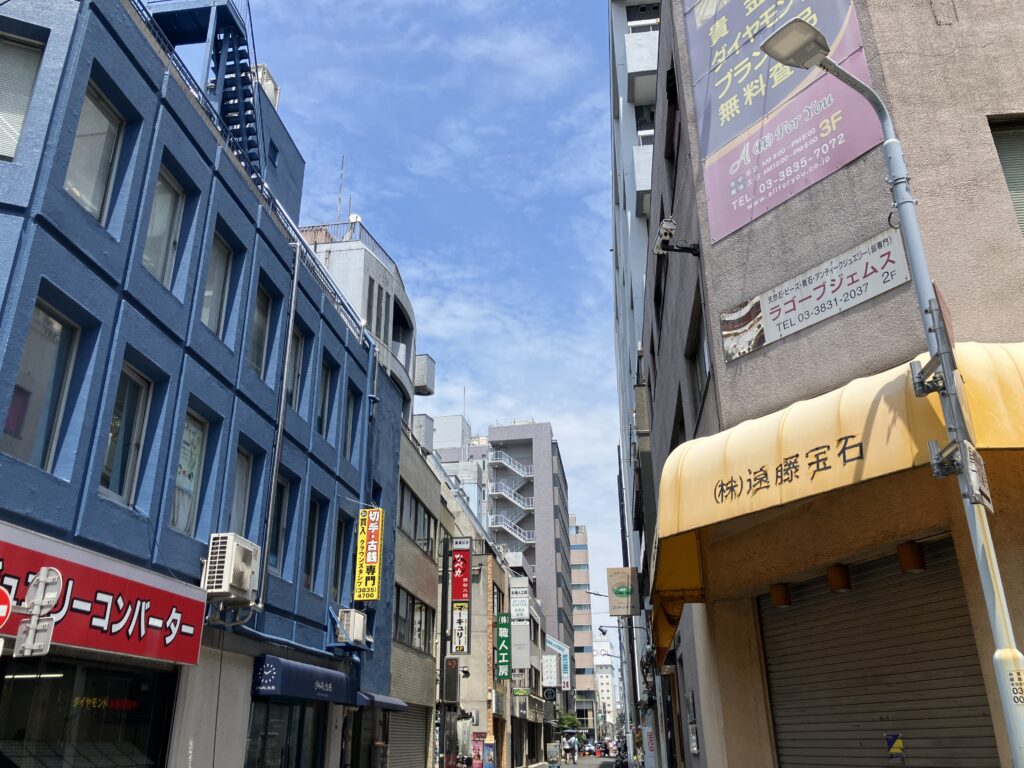 御徒町方面