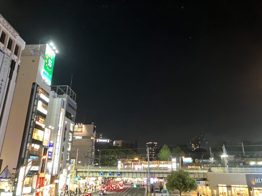 上野駅前までやってきました