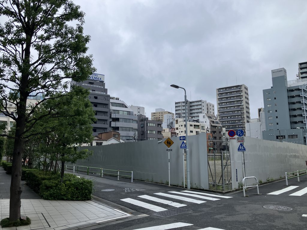 上野警察署の移転予定地